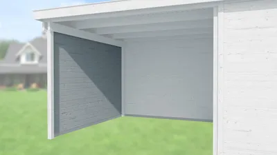 Produktbild von Seitenwand 21 mm, für 126/172 grau