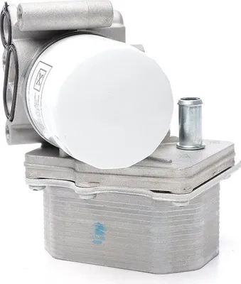 Image de Boîtier de filtre à huile avec joint et filtre METZGER pour, entre autres, FORD TRANSIT