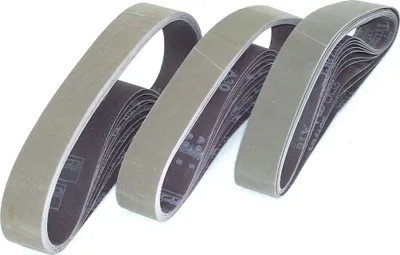 Obrázek produktu pro 55799 10x brusný plát 760x40mm A16 Brusný pás f. Pásová bruska na trubky z nerezové oceli