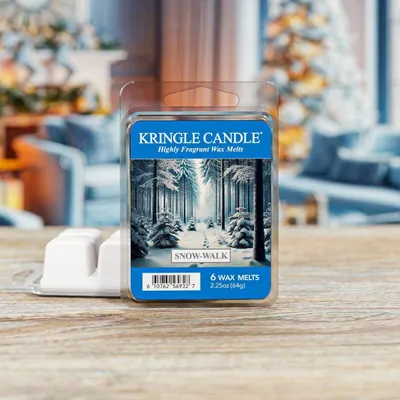 Produktbild von Kringle Candle Snow-Walk Duftwachs – Sanft, Süß, Winterlich
