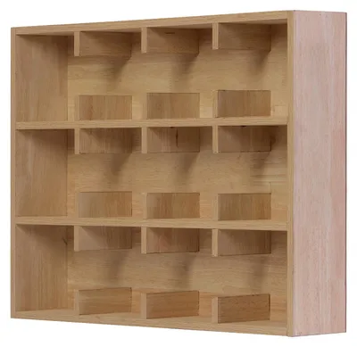 Produktbild von home24 Furniertes Tassenregal - Tanne
