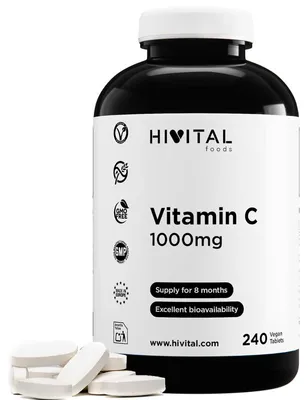 Immagine prodotto di Vitamina C 1000 mg | 240 compresse vegane