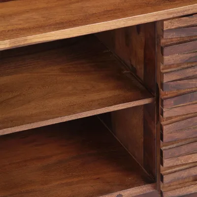 Image de vidaXL étagère TV 120 x 30 x 40 cm bois massif