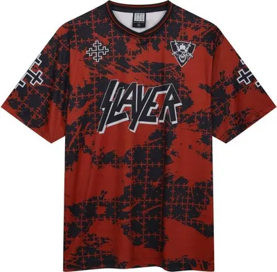 Produktbild von Slayer Trikot Herren Rock FC - God Hates Us All multicolor S