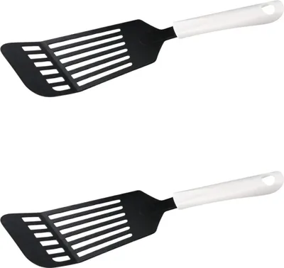 Image de Ensemble de 2 Spatules de cuisine ajourée 32 cm Fackelmann Arcadalina