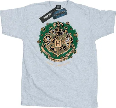 Immagine prodotto di Harry Potter - T-shirt da uomo - Design natalizio BI1711 (M) (Grigio)