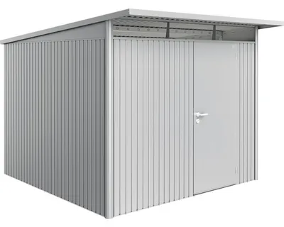 Produktbild von Biohort AvantGarde, Metallschuppen, Einzelbild, Schuppendach, Metallic-silber, Stahl, Metallic-silber