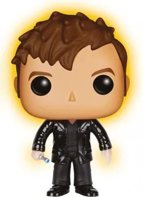 Produktbild von Funko Pop! Television: Doctor Who - Tenth Doctor Regeneration (Glow) #319 ThinkGeek Exclusive