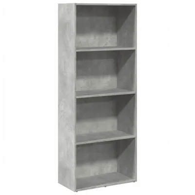 Produktbild von vidaXL Bücherregal Betongrau 60x30x152 cm Holzwerkstoff