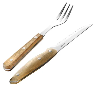 Produktbild von Esmeyer Steakbesteck Buffalo, natur/silber, 4-teilig (1 Set)