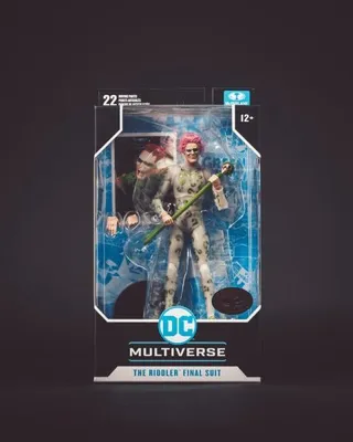Zdjęcie produktu dla Batman Forever DC Multiverse Actionfigur Riddler (Final Suit) (Chase) 18 cm