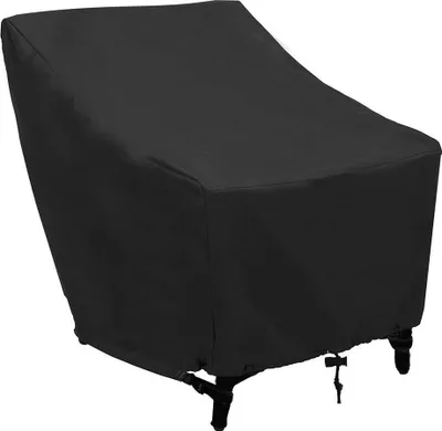 Produktbild von Schutzhülle für stapelbare Gartenstühle, UV-beständiges/windfestes/wasserdichtes Gewebe, 210D Oxford, Universal-Schutzhülle für Gartenstühle (1 Stück)