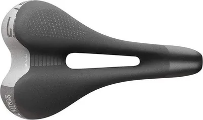 Productafbeelding van Comfortabele Fietszadel 160x270mm met Gel Superflow Zwart