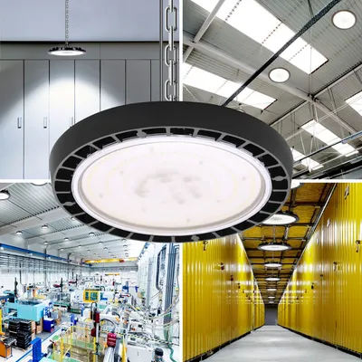 Produktbild von Maxkomfort LED Hallenbeleuchtung"UFO-X" Industrielampe High bay Hallenstrahler Hallenleuchte 150W