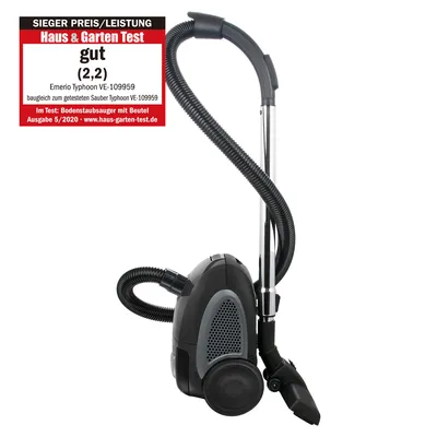Zdjęcie produktu dla Emerio 109959.14, 800 W, Suchy, Worek na kurz, 2 l, 80 dB, Czarny