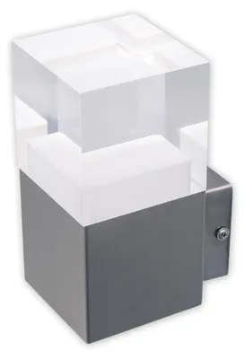Zdjęcie produktu dla Zewnętrzna lampa ścienna ze stali nierdzewnej zewnętrzna lampa ścienna zewnętrzna 1097450