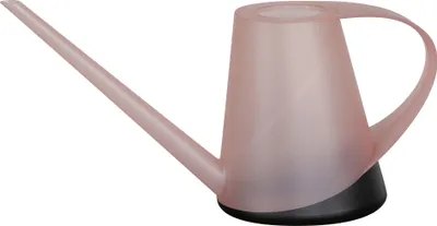 Produktbild von Geli Gießkanne Capri 1,3 L Kunststoff transparent zartrosa