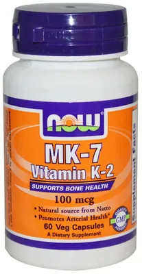 Produktbild von Now Foods Vitamin K-2 Mk7 100 mcg