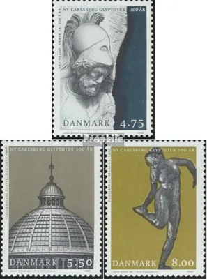Produktbild von Briefmarken Dänemark 2006 Mi 1437-1439 (kompl.Ausg.) postfrisch Glyptothek