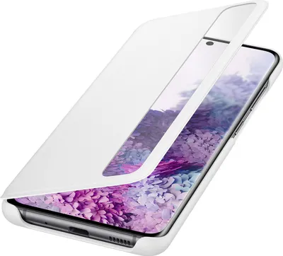 Produktbild von Samsung Galaxy S20 Hülle - Kunststoff - Samsung Klapphülle - Weiß