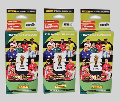 Produktbild von Panini FIFA World Cup 2026 EXCLUSIVE BLISTER PACK Set of 3