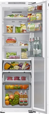 Produktbild von Samsung Einbau-Kühlschrank, 177,5 cm, D, 290 ℓ, weiß, Serie 7, 289 l, SN-T, 35 dB, D, Weiß