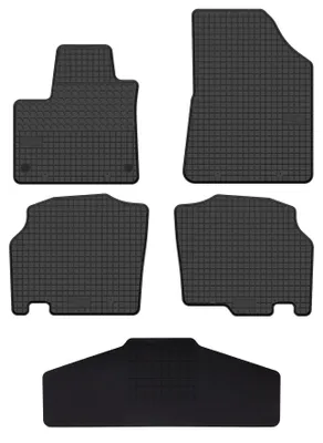 Immagine prodotto di Tappetini in gomma con tunnel neri per Renault Kangoo III 2021- Set 5 pezzi
