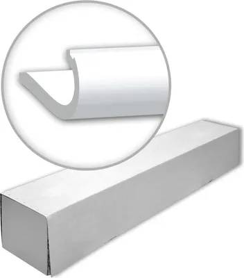 Produktbild von Profhome 150710-box Eckleisten 1 Karton SET mit 2 Deckenleisten | 4 m