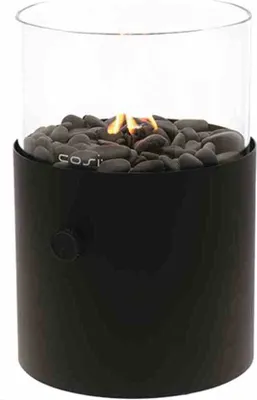 Image de COSI Gaslaterne Cosicoop XL schwarz Ø 20x30,5 cm H78833