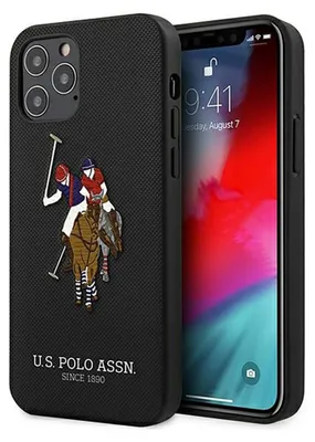 Produktbild von U.s. Polo Assn. Ushcp12mpugflbk Iphone 12/12 Pro 6.1 Handyhlle    One Size