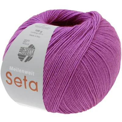 Produktbild von Lana Grossa - Meilenweit 100g Seta 0036 lila