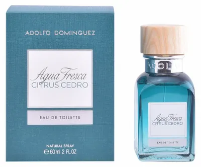 Productafbeelding van Herendoucheparfum Agua Fresca Citrus Cedro van Adolfo Dominguez, EDT, 60 ml