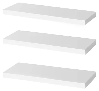 Produktbild von Wandregal Set von 3, Weiß, Modern