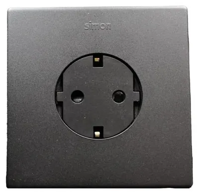 Productafbeelding van Schuko stopcontact, 230V (zwart)
