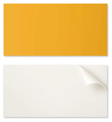 Immagine prodotto di Pannello in vinile autoadesivo per decorazione della parete, ideale per l'ufficio, dimensioni 120 x 60 cm, colore arancione chiaro