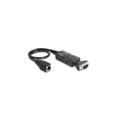 Zdjęcie produktu dla DeLOCK 62976, Przewodowa, RS-232, Ethernet, 100 Mbit/s, Czarny