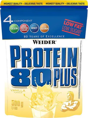 Produktbild von Weider Protein 80 plus, Vanille, Pulver, 500g 9915
