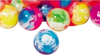 Produktbild von goki Mini-Flummy bunt marmoriert