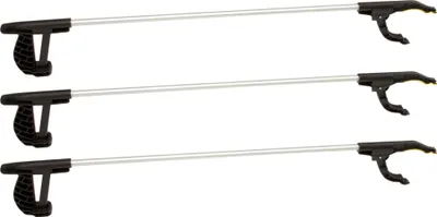 Produktbild von Greifhilfe für Senioren Greifzange 3er Set Alu 76cm : 3 Stück