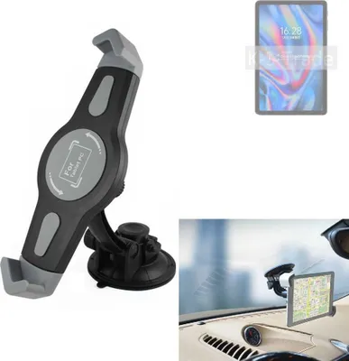 Produktbild von K-S-Trade Scheiben-Halterung für Tablets kompatibel mit Alldocube iPlay 40 5G KFZ Tablet Saugnapf Auto Halterung Windschutzscheibe Holder Halter