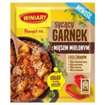 Obrázok produktu pre Zupa instant Winiary Garnek z Mięsem 39 g