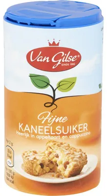 Produktbild von Van Gilse Fijne Kaneelsuiker 200g – Aromatischer Zimt-Zucker für Backen & Desserts