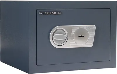 Obrázok produktu pre Rottner Samoa 40 nábytkový trezor antracit | 	Trezorový zámok na kľúč | 42 x 30 x 39 cm