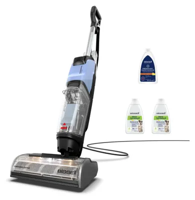 Produktbild von Bissell CrossWave EdgeFind Select, Standstaubsauger, Beutellos, Schwarz, Blau, 0,75 l, 0,54 l, Rechteckig