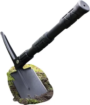 Zdjęcie produktu dla Łopata składana 41 cm, wielofunkcyjna, do użytku na zewnątrz