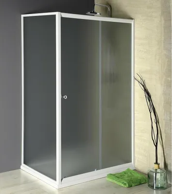 Zdjęcie produktu dla AMADEO Prostokątna kabina prysznicowa 1100x900mm wariant L/R, szkło Brick