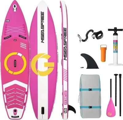 Image de Planche de stand up paddle gonflable, conception robuste, utilisation polyvalente, 5020753