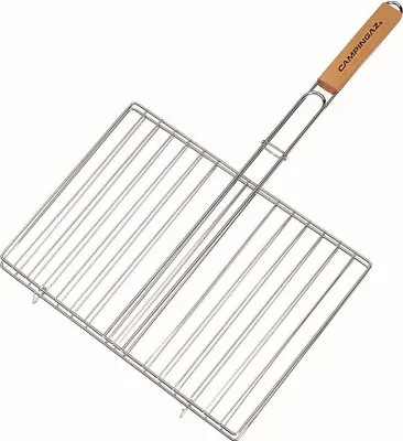 Produktbild von Campingaz - 205702 - Rectangular Double Grid Basket 48 x 27,5 cm - Grillgitter