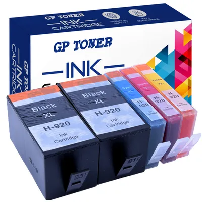 Zdjęcie produktu dla 5X Tusze Do Hp Officejet 6000 6500A 7000 7500A Zestaw 920 Xl Cmykk