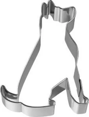 Produktbild von Ausstechform Hund sitzend 2,5 x 6 x H.7,5 cm - Birkmann